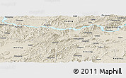 Shaded Relief Panoramic Map of Yunfu