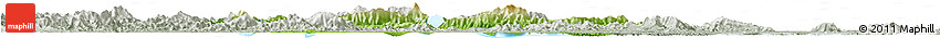 Physical Horizon Map of Zhaoqing Shi, lighten, semi-desaturated
