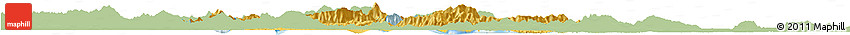 Savanna Style Horizon Map of Zhaoqing Shi, single color outside