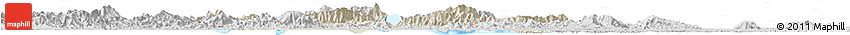 Shaded Relief Horizon Map of Zhaoqing Shi, desaturated Shaded Relief Horizon Map of Zhaoqing Shi, desaturated