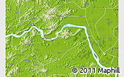 Physical Map of Zhaoqing Shi
