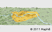 Savanna Style Panoramic Map of Zhaoqing Shi