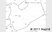 Blank Simple Map of Zhaoqing Shi