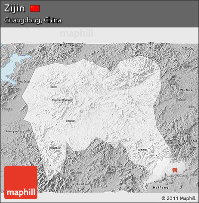 Gray 3D Map of Zijin
