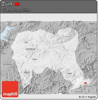Gray 3D Map of Zijin