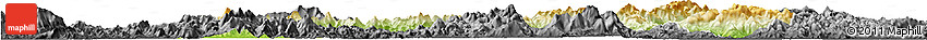 Physical Horizon Map of Zijin, darken, desaturated