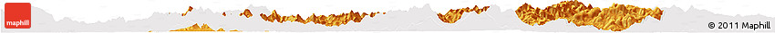 Political Horizon Map of Zijin, cropped outside