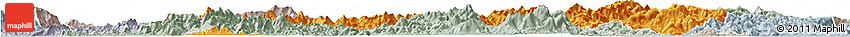 Political Horizon Map of Zijin, lighten, semi-desaturated