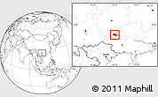 Blank Location Map of Bama