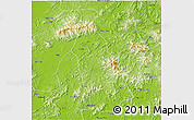 Physical 3D Map of Beiliu