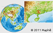 Physical Location Map of Beiliu