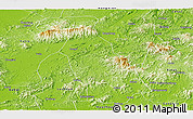 Physical Panoramic Map of Beiliu