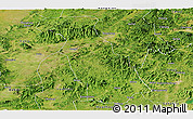 Satellite Panoramic Map of Beiliu