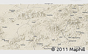Shaded Relief Panoramic Map of Beiliu