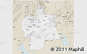 Classic Style 3D Map of Bobai