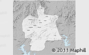 Gray 3D Map of Bobai