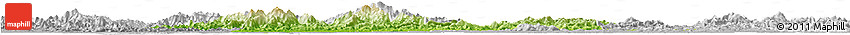 Physical Horizon Map of Bobai, lighten, desaturated Physical Horizon Map of Bobai, lighten, desaturated