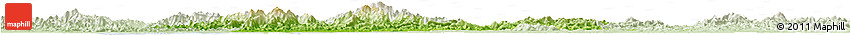 Physical Horizon Map of Bobai, lighten Physical Horizon Map of Bobai, lighten