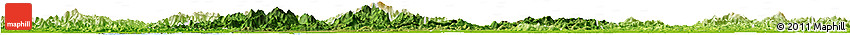 Satellite Horizon Map of Bobai, physical outside Satellite Horizon Map of Bobai, physical outside