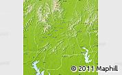 Physical Map of Bobai