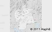 Silver Style Map of Bobai
