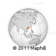 Outline Map of Bobai