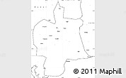 Blank Simple Map of Bobai