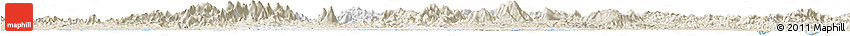 Classic Style Horizon Map of Cenxi