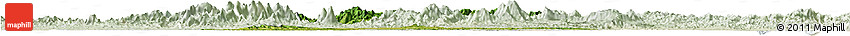 Satellite Horizon Map of Cenxi, lighten