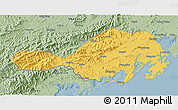 Savanna Style 3D Map of Fangcheng