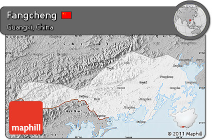 Gray Map of Fangcheng