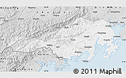Silver Style Map of Fangcheng