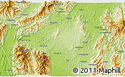 Physical 3D Map of Fuchuan