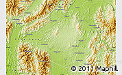 Physical Map of Fuchuan