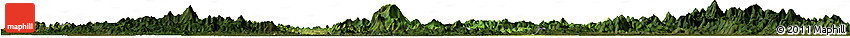 Satellite Horizon Map of Gui Xian, darken