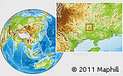 Physical Location Map of Heshan Shi