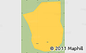 Savanna Style Simple Map of Heshan Shi, single color outside