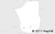 Silver Style Simple Map of Heshan Shi