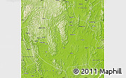 Physical Map of Laibin