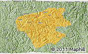 Savanna Style 3D Map of Leye