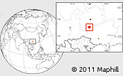 Blank Location Map of Leye