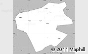 Gray Simple Map of Leye