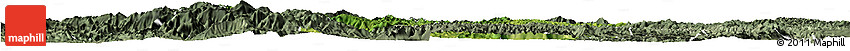 Satellite Horizon Map of Lingyun, semi-desaturated