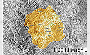 Physical Map of Lingyun, desaturated