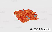 Political Panoramic Map of Lingyun, cropped outside
