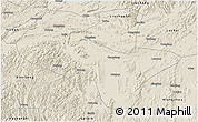 Shaded Relief 3D Map of Liujiang
