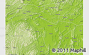 Physical Map of Liujiang