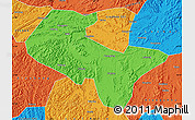 Political Map of Liujiang