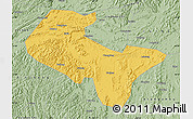 Savanna Style Map of Liujiang