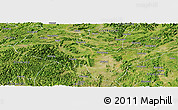 Satellite Panoramic Map of Liujiang